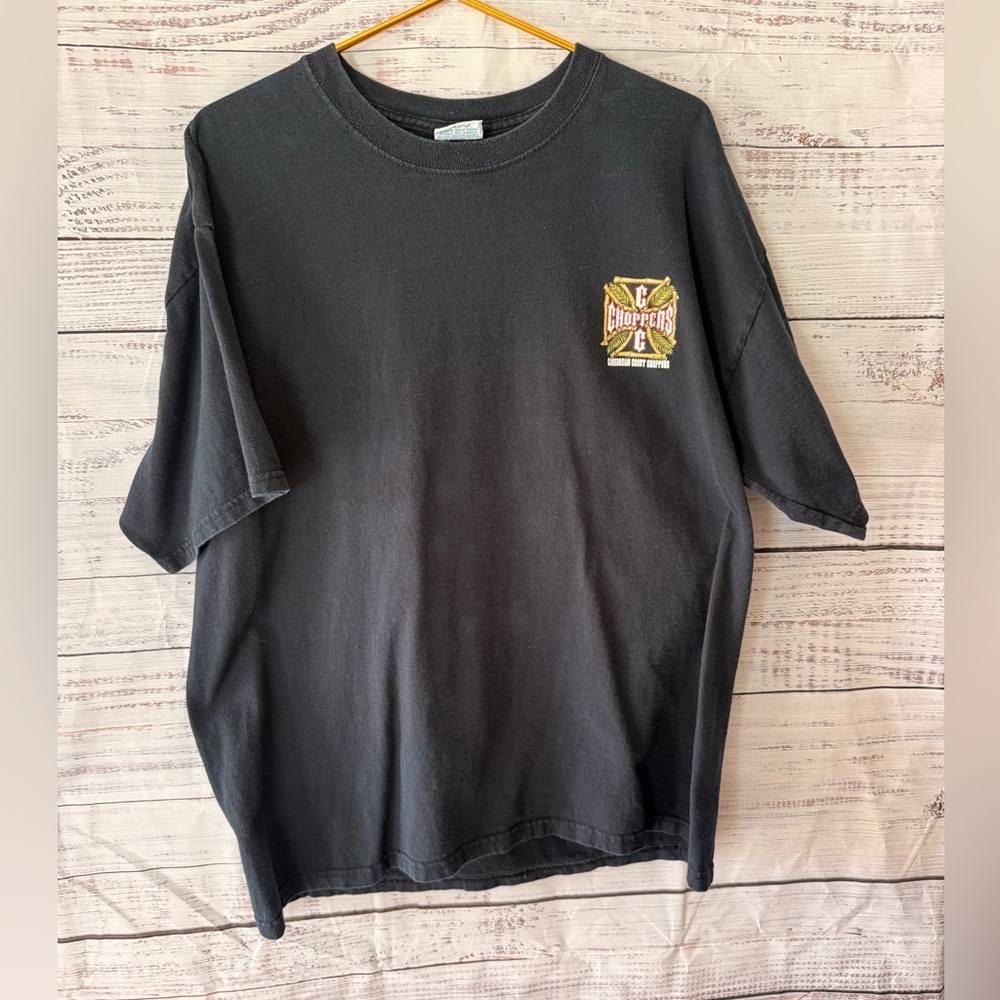 Men's Black Graphic Tee Caribbean Coast Choppers
